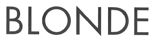 BLONDE logo