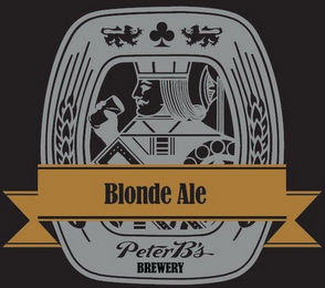 BLONDE ALE PETER B'S BREWERY logo
