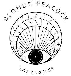 BLONDE PEACOCK LOS ANGELES logo