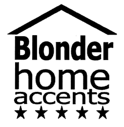 BLONDER HOME ACCENTS logo