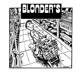 BLONDER'S ENGINES FENDERS BUMPERS DOORS logo