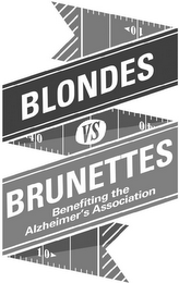 BLONDES VS. BRUNETTES BENEFITING THE ALZHEIMER'S ASSOCIATION logo