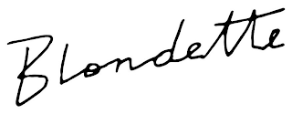 BLONDETTE logo