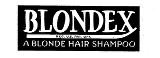 BLONDEX A BLONDE HAIR SHAMPOO logo