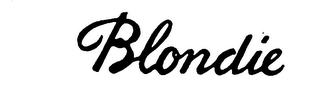 BLONDIE logo
