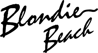 BLONDIE BEACH logo