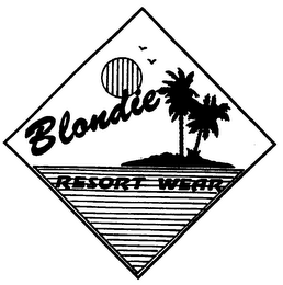 BLONDIE RESORT WEAR logo