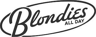 BLONDIES ALL DAY logo