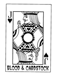 BLOOD & CARDSTOCK logo
