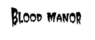 BLOOD MANOR logo