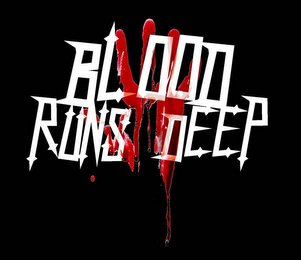 BLOOD RUNS DEEP logo