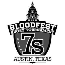 BLOODFEST RUGBY TOURNAMENT 7S AUSTIN, TEXAS logo