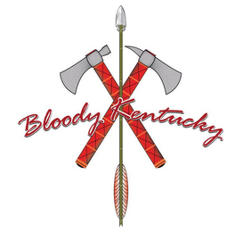 BLOODY KENTUCKY logo