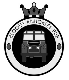BLOODY KNUCKLES PUB logo