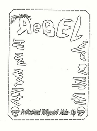 BLOODY MARY REBEL PROFESSIONAL HOLLYWOOD MAKE-UP logo