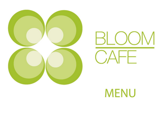 BLOOM CAFE MENU logo