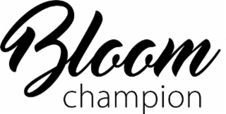 BLOOM CHAMPION logo