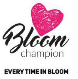 BLOOM CHAMPION EVERY TIME IN BLOOM logo