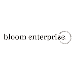 BLOOM ENTERPRISE. XOXO.XOXO.XOXO.XOXO.XOXO.XOXO. logo