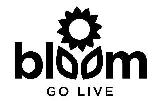 BLOOM GO LIVE logo