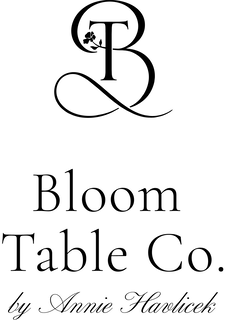 BLOOM TABLE CO. BY ANNIE HAVLICEK logo