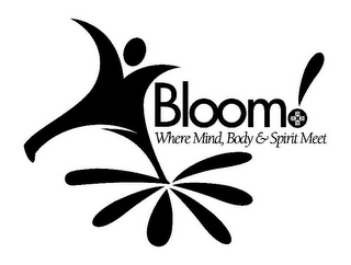 BLOOM! WHERE MIND, BODY & SPIRIT MEET logo