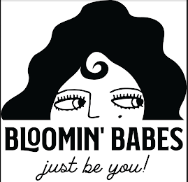 BLOOMIN' BABES JUST BE YOU! logo