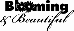 BLOOMING & BEAUTIFUL logo
