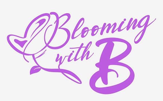 BLOOMING WITH B logo
