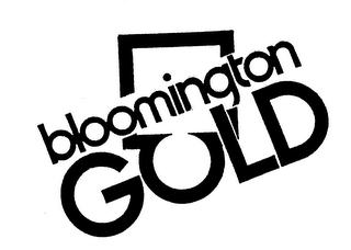 BLOOMINGTON GOLD logo