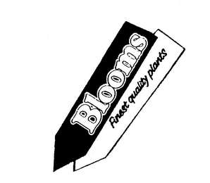 BLOOMS FINEST QUALITY PLANTS logo