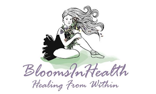BLOOMSINHEALTH HEALING FROM WITHIN logo