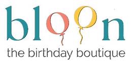 BLOON THE BIRTHDAY BOUTIQUE logo