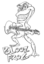 BLOOZ FROG logo