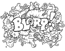 BLORP! logo