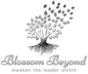 BLOSSOM BEYOND AWAKEN THE LEADER WITHIN logo