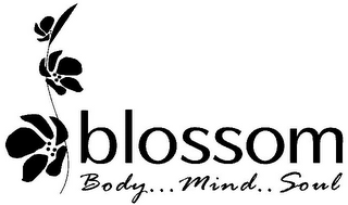 BLOSSOM BODY . . . MIND . . SOUL logo
