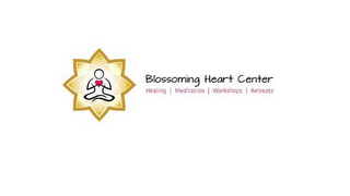 BLOSSOMING HEART CENTER HEALING MEDITATION WORKSHOPS RETREATS logo