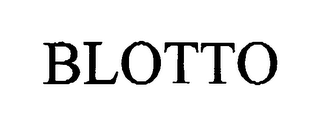 BLOTTO logo