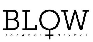 BLOW FACE BAR DRY BAR logo
