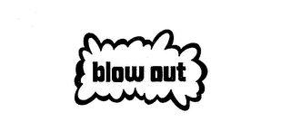 BLOW OUT logo