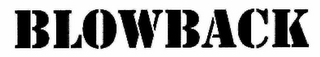 BLOWBACK logo