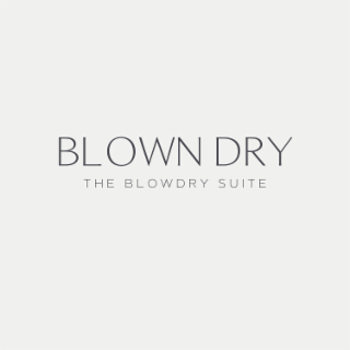 BLOWN DRY THE BLOWDRY SUITE logo