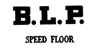 B.L.P. SPEED FLOOR logo