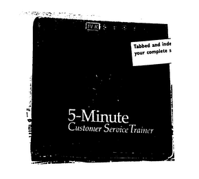 BLR REPROS 5-MINUTE CUSTOMER SERVICE TRAINER logo