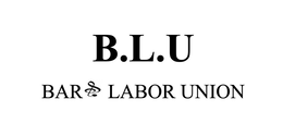 B.L.U BARS LABOR UNION logo