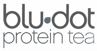 BLU DOT PROTEIN TEA logo