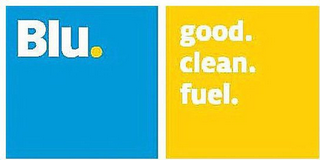 BLU. GOOD. CLEAN. FUEL. logo