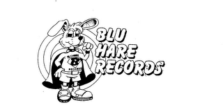BLU HARE RECORDS logo
