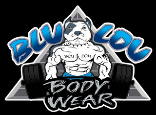 BLU LOU BLU LOU BODY WEAR logo